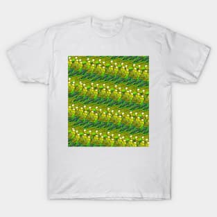 Budgie Wave Funny Pattern T-Shirt